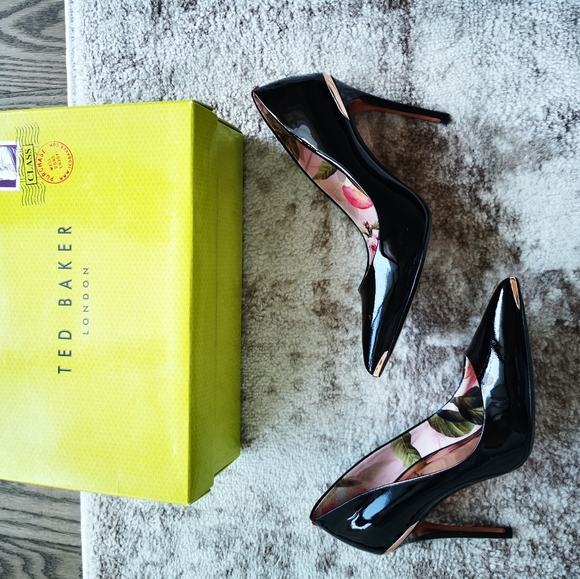 TED BAKER KAAWA PUMPS BLACK SIZE 7.5 - Picture 8 of 10